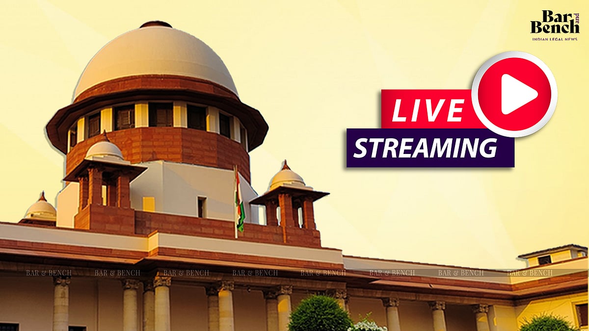 LIVESTREAMING of Supreme Court Constitution Bench proceedings begins today