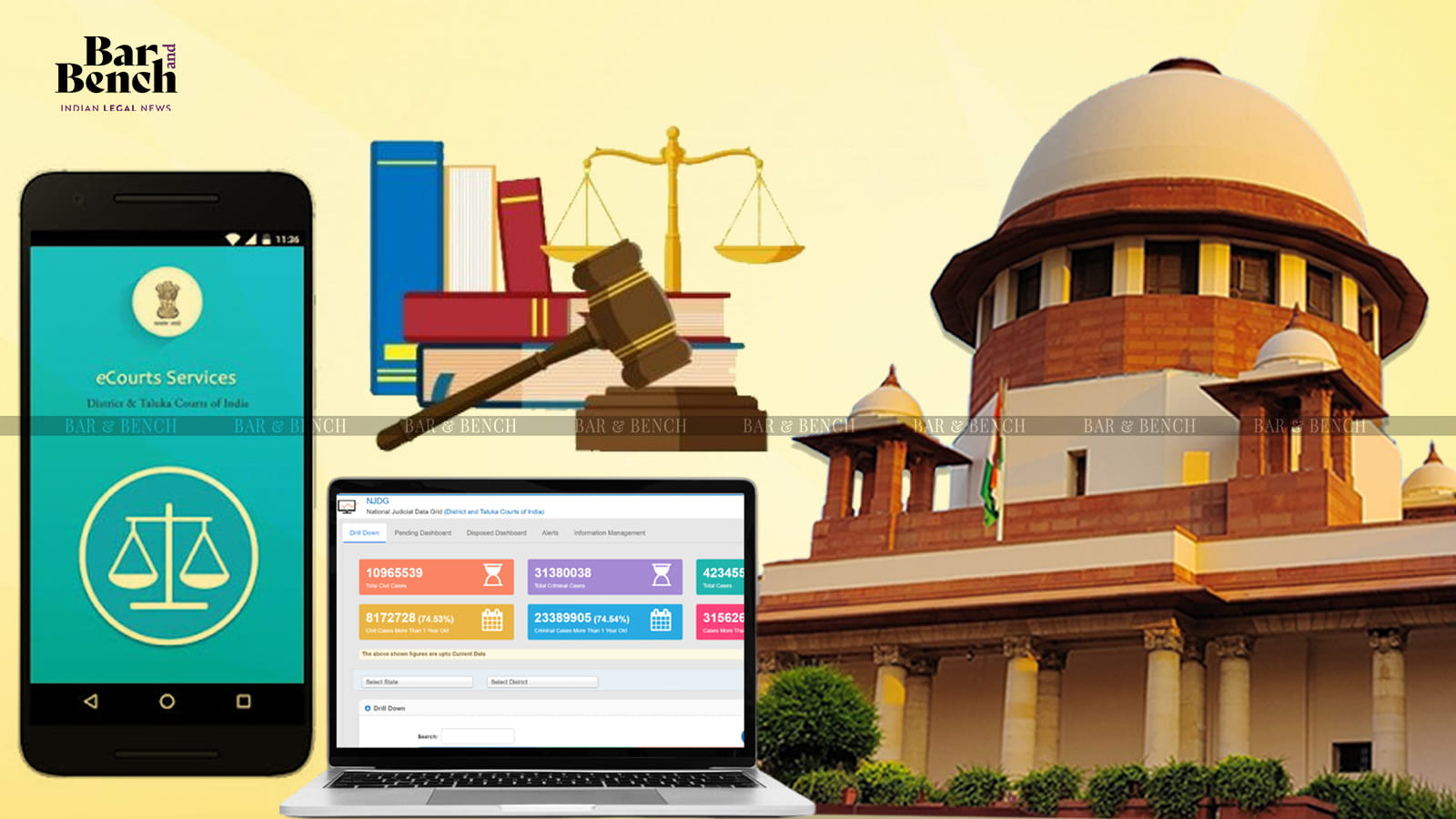 Supreme Court to be included in National Judicial Data Grid, e-courts ...