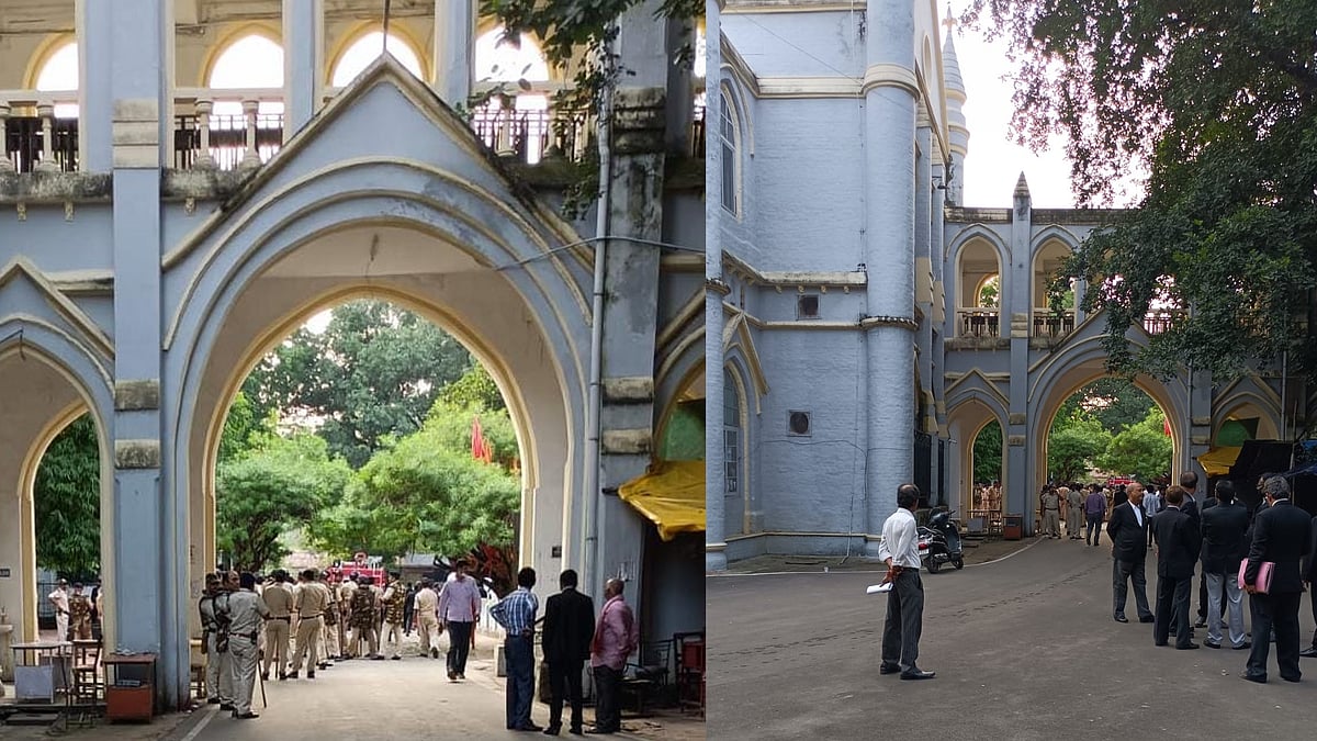Ruckus breaks out at Madhya Pradesh High Court after lawyer dies by Ruckus breaks out at Madhya Pradesh High Court after lawyer dies by
