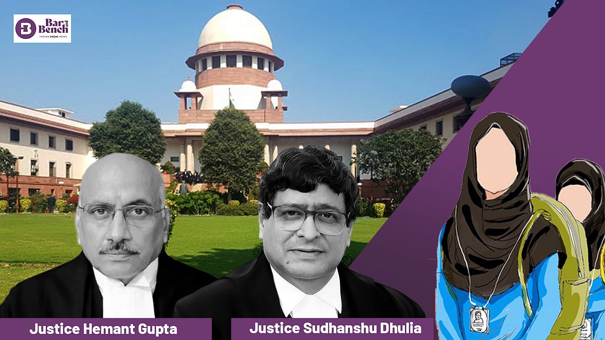 Hijab Case Supreme Court to pronounce judgment tomorrow Hijab Case Supreme Court to pronounce judgment tomorrow