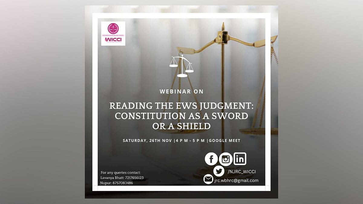 inar on "Reading the EWS Judgement Constitution as a sword or a