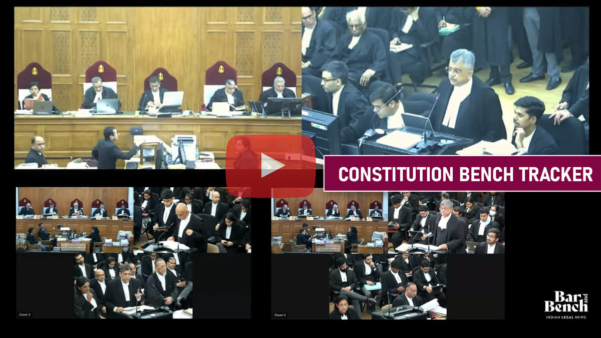 Supreme Court Constitution Bench Tracker: March - May 2023