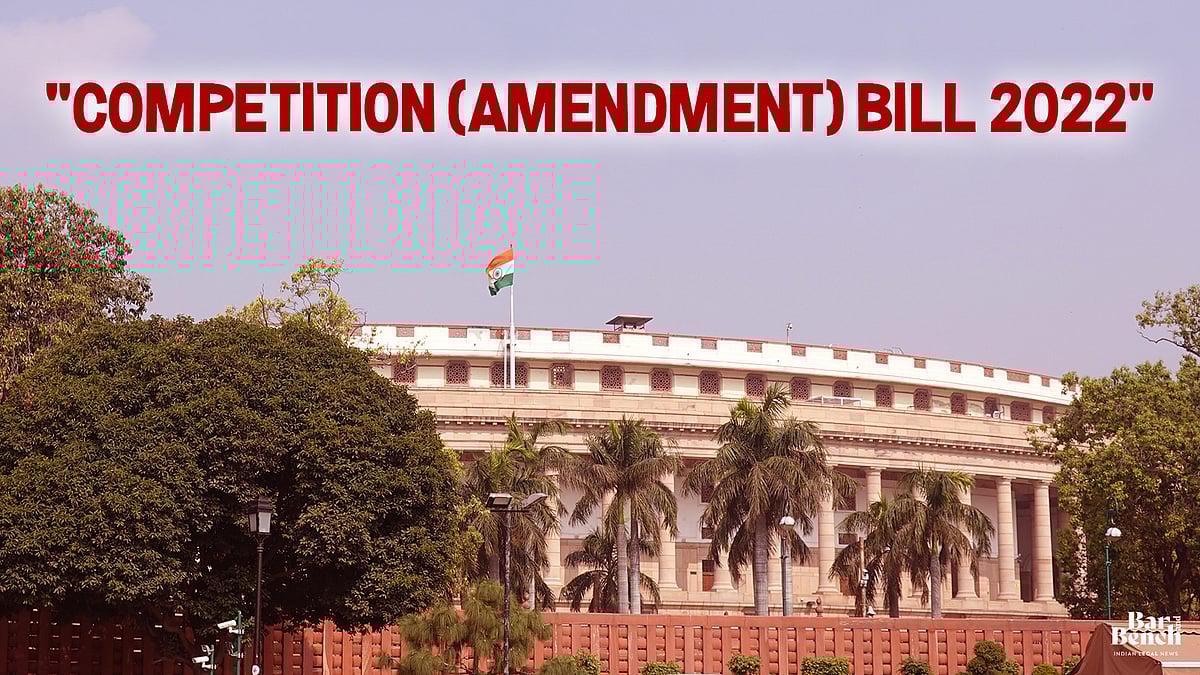 Competition (Amendment) Bill, 2022 passed in Rajya Sabha