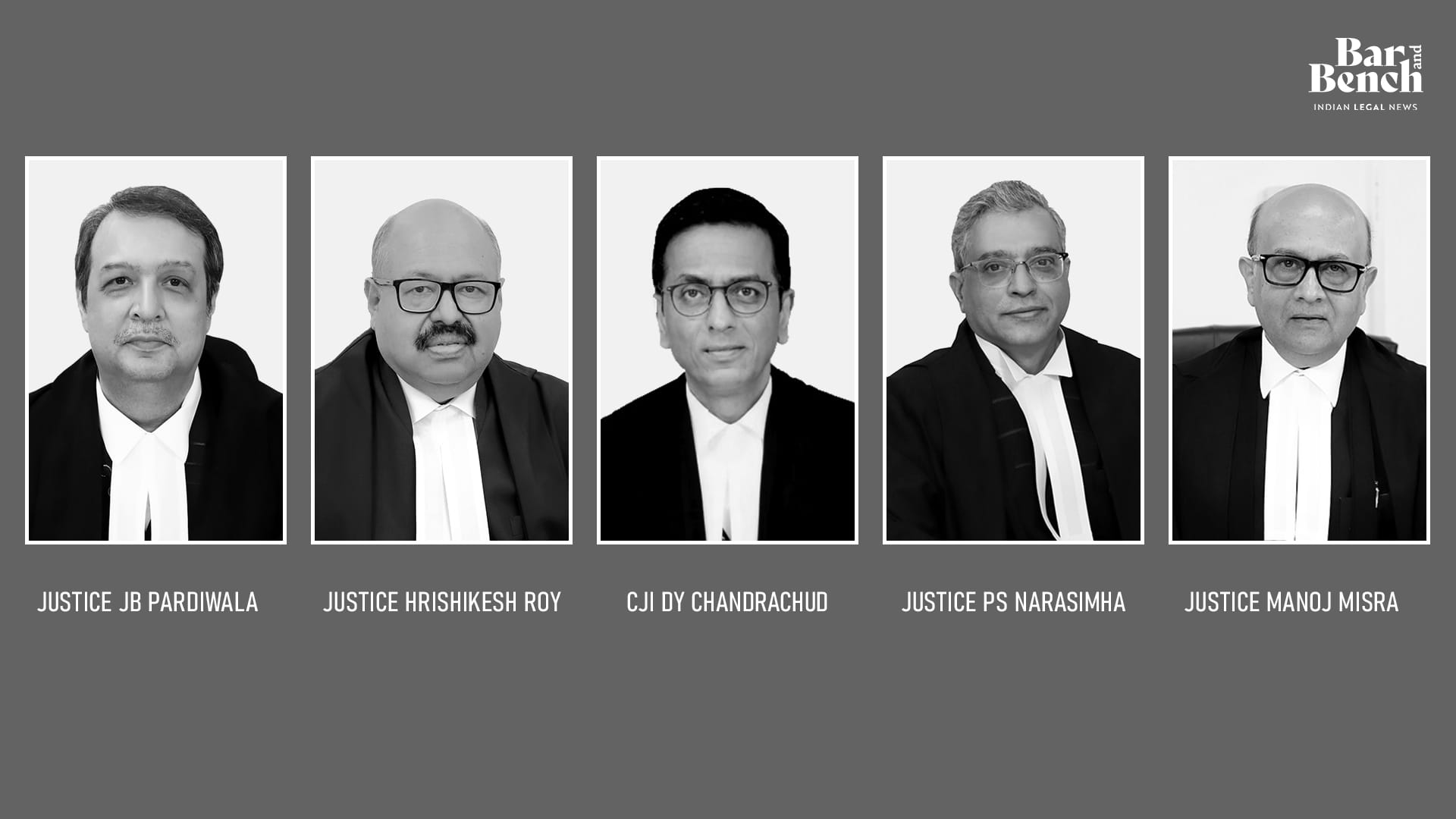 New Constitution Bench formed by Supreme Court to hear two cases