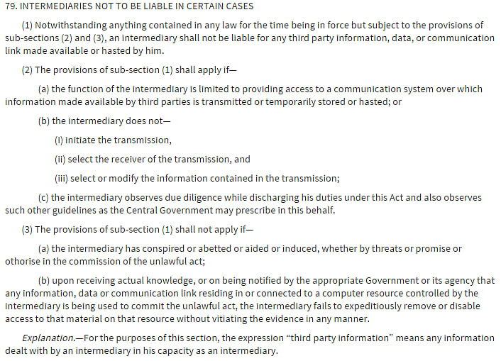 Section 66A is unconstitutional for being vague Shreya Singhal v UOI