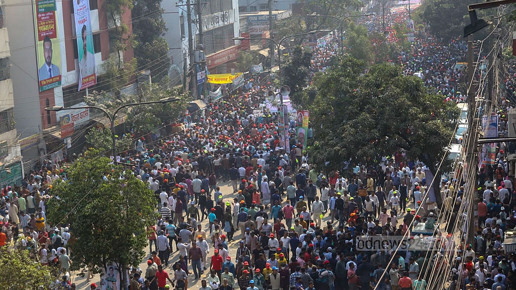 ঢাকার সমাবেশ থেকে বিএনপি দিল ১০ দফা