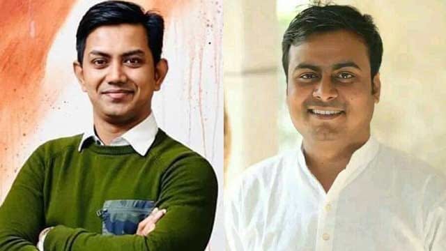 <div class="paragraphs"><p>ঢাকা মহানগর উত্তর ছাত্রলীগ সভাপতি রিয়াজ মাহমুদ (বাঁয়ে) ও সাধারণ সম্পাদক সাগর আহমেদ</p></div>