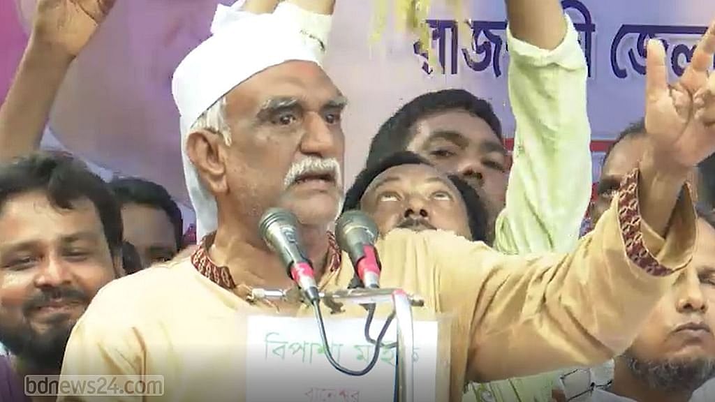 Rajshahi BNP leader Abu Sayeed sued over 'death threat' to Hasina - Vimarsana News