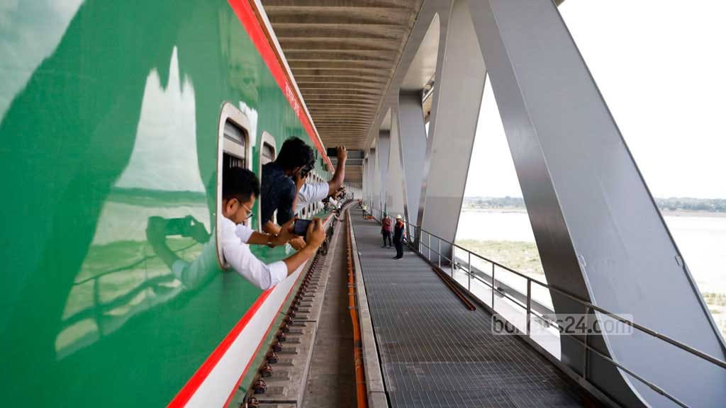 Bangladesh set to launch train services on Padma Bridge