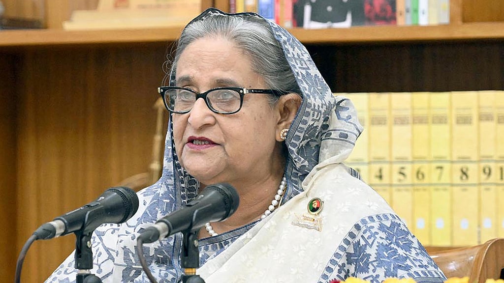 Hasina reveals plans for election-time government. It will be like the one in 2018 - Vimarsana News