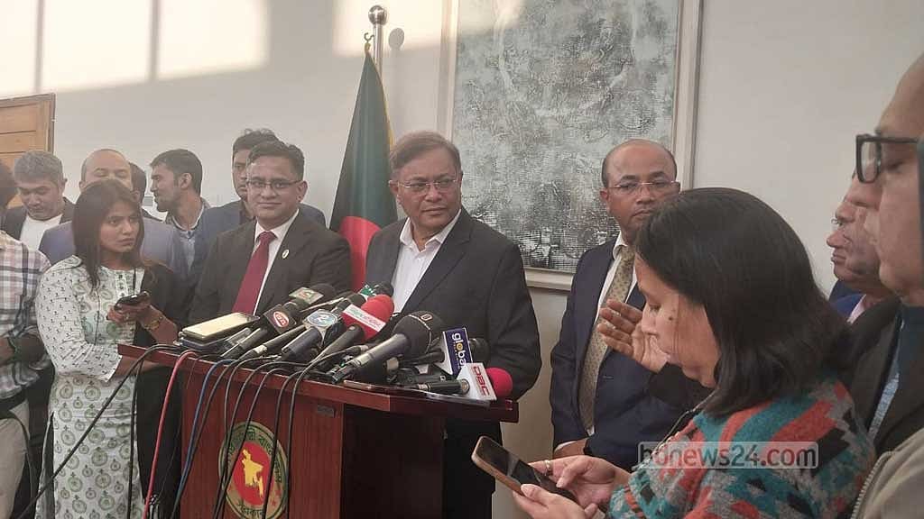 Myanmar amid mortar shelling, says FM Hasan - Vimarsana News