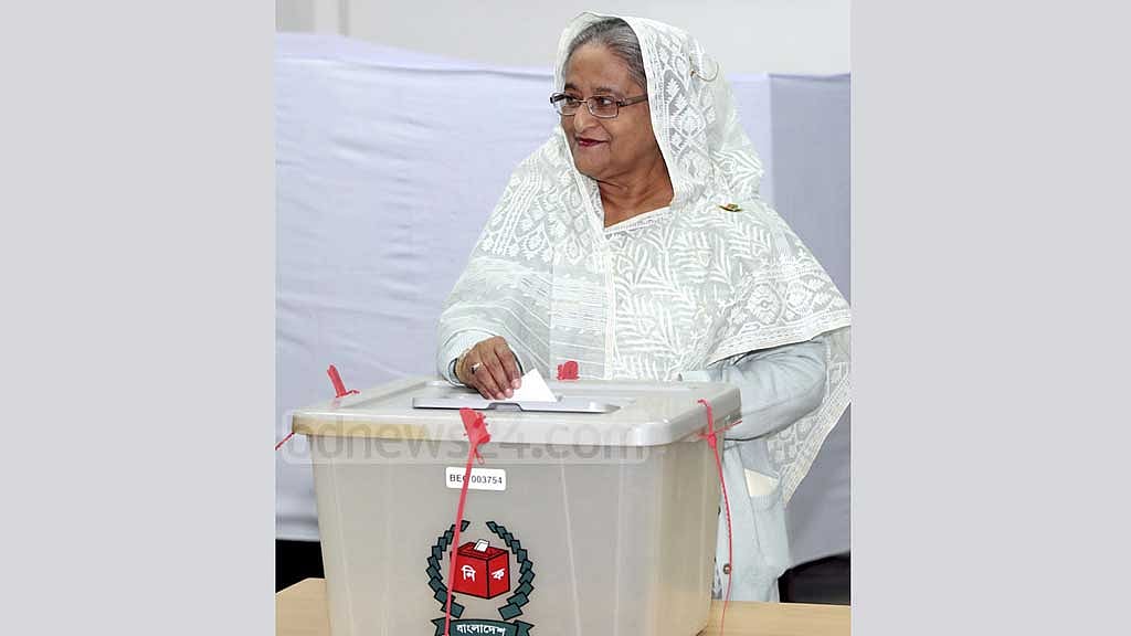 Hasina to vote at Dhaka City College centre on Jan 7 - Vimarsana News