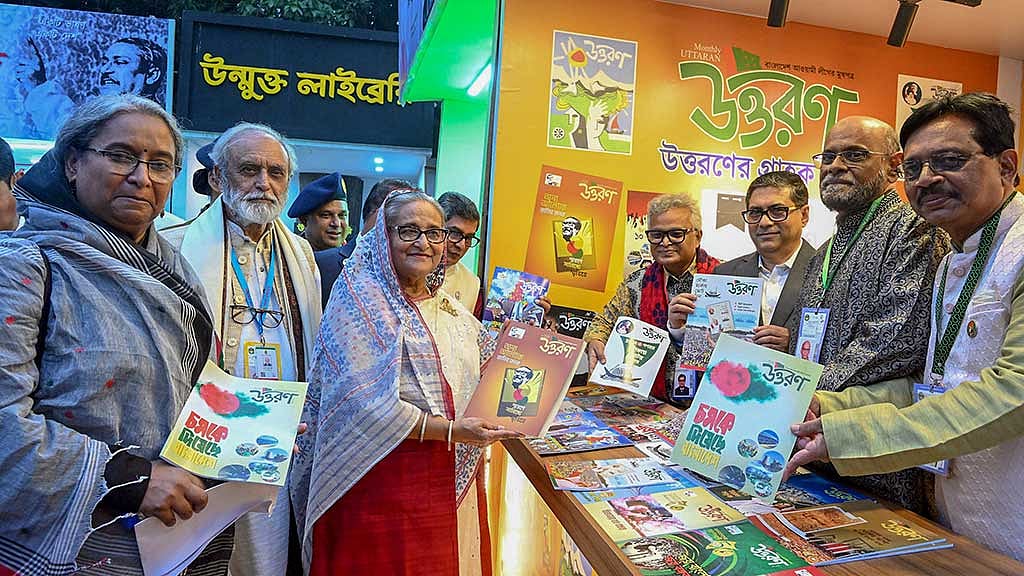 Hasina inaugurates opening of Amar Ekushey Book Fair - Vimarsana News