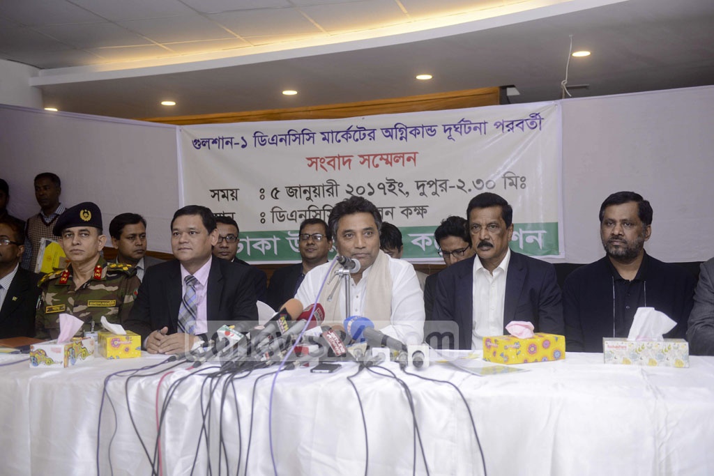 Victims will be prioritised in new DNCC Market, Mayor Annisul says