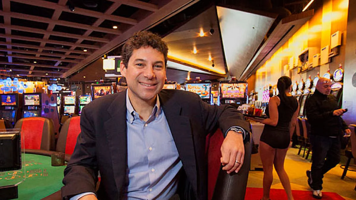 Greg Carlin, CEO of Rush Street Gaming, discusses rebranding SugarHouse to Rivers Philadelphia and more with Mims at G2E