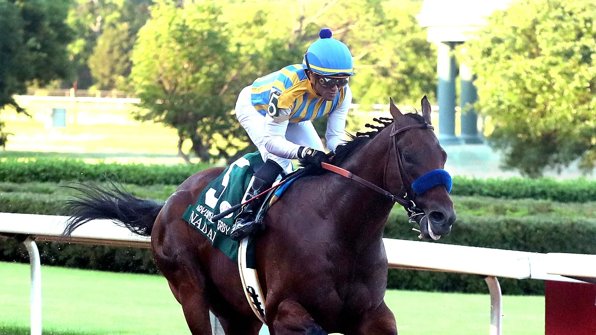 Charlatan, Nadal give Bob Baffert sweep in Arkansas Derby at Oaklawn Racing Casino Resort