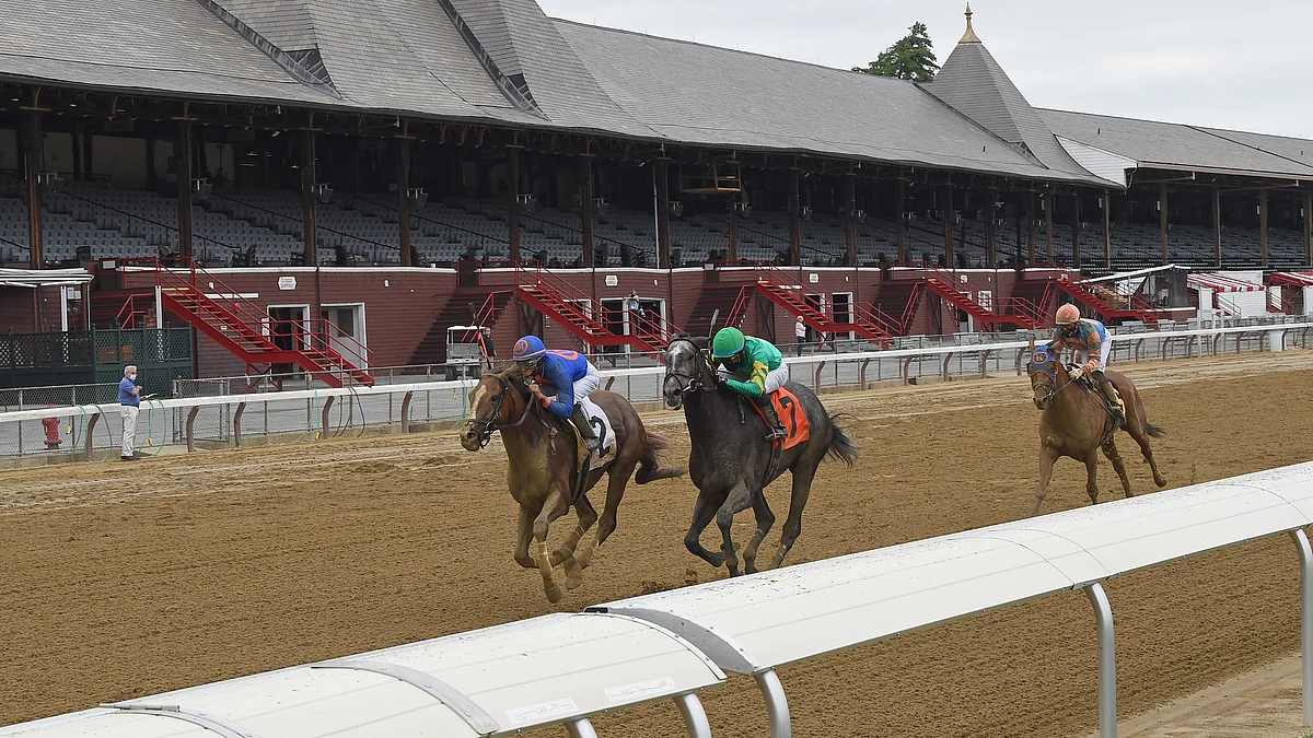 Bet Saratoga! Garrity picks four Wednesday races including the Dayatthespa Stakes, and rails against Colonial Downs increasing its takeout