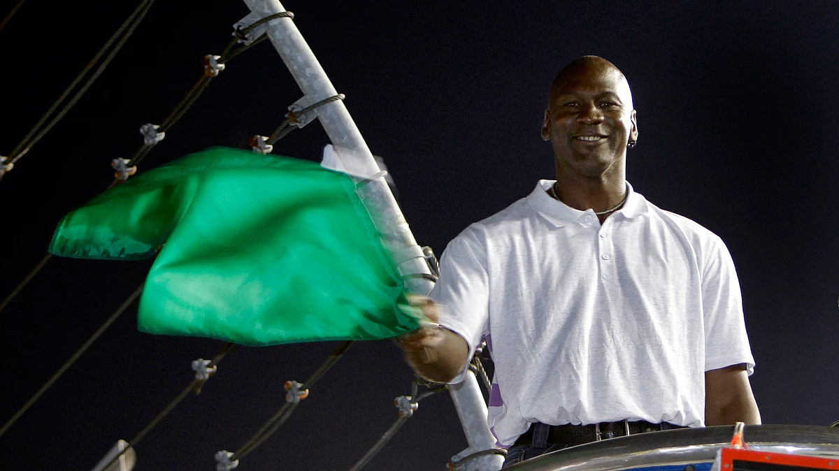 Michael Jordan and Denny Hamlin partner on NASCAR team for Bubba Wallace