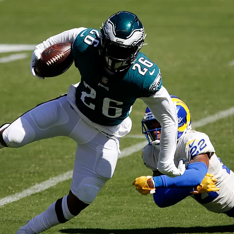 Boopprops Sunday Nfl Eagles At 49ers Loading Up On The Ground Game With Miles Sanders And