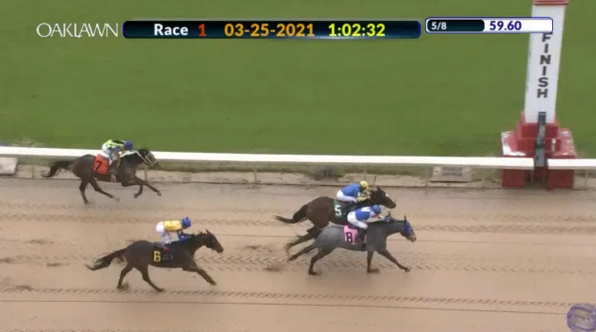 Oaklawn 1st on March 25.