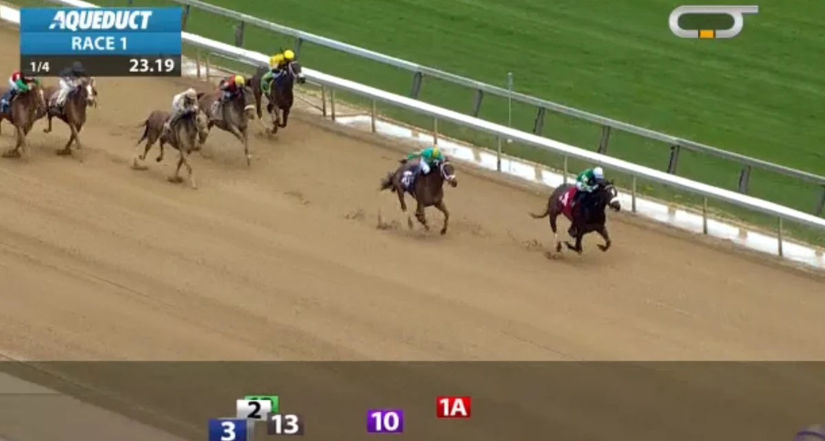 Aqueduct 1st, 4/16/21.