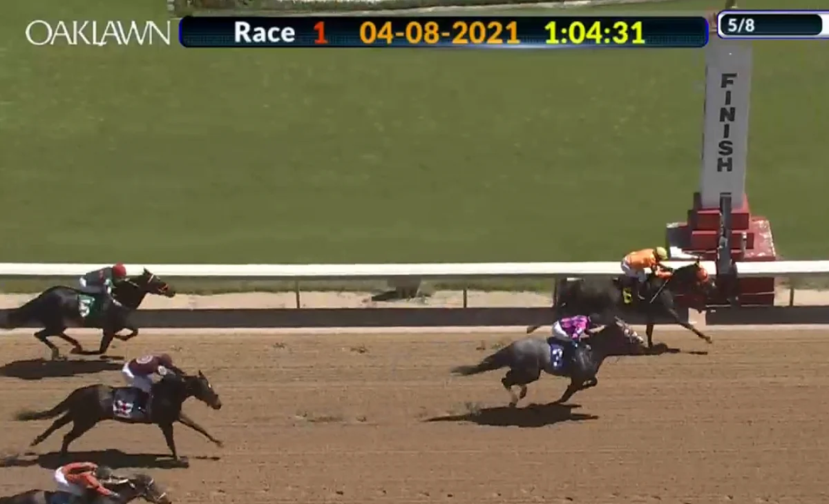 Oaklawn 1st, April 8, 2021.