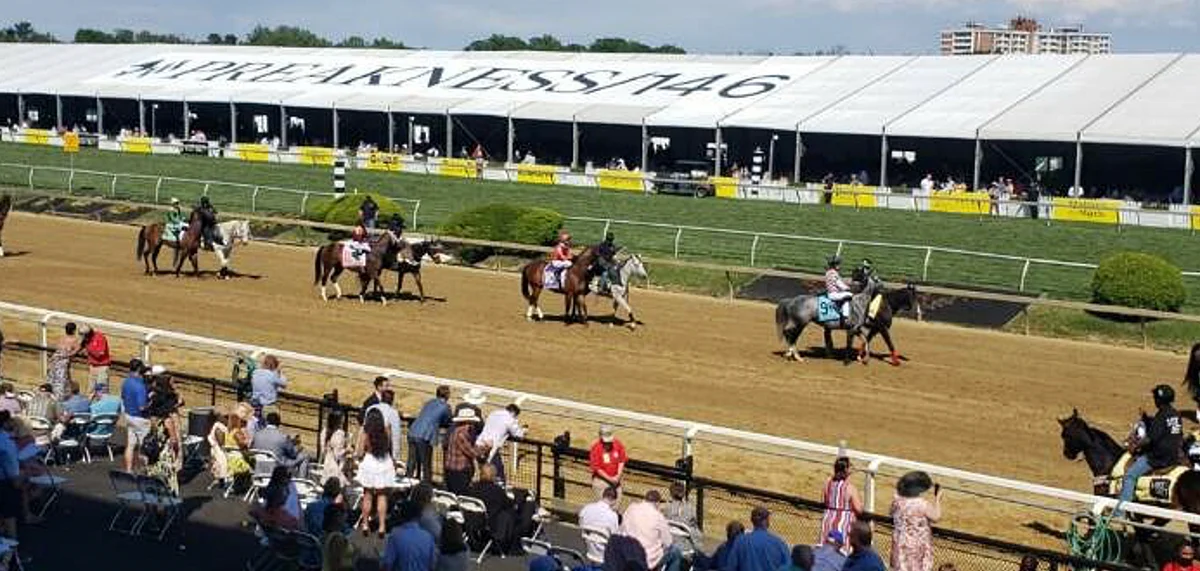 Post parade at Pimlico.