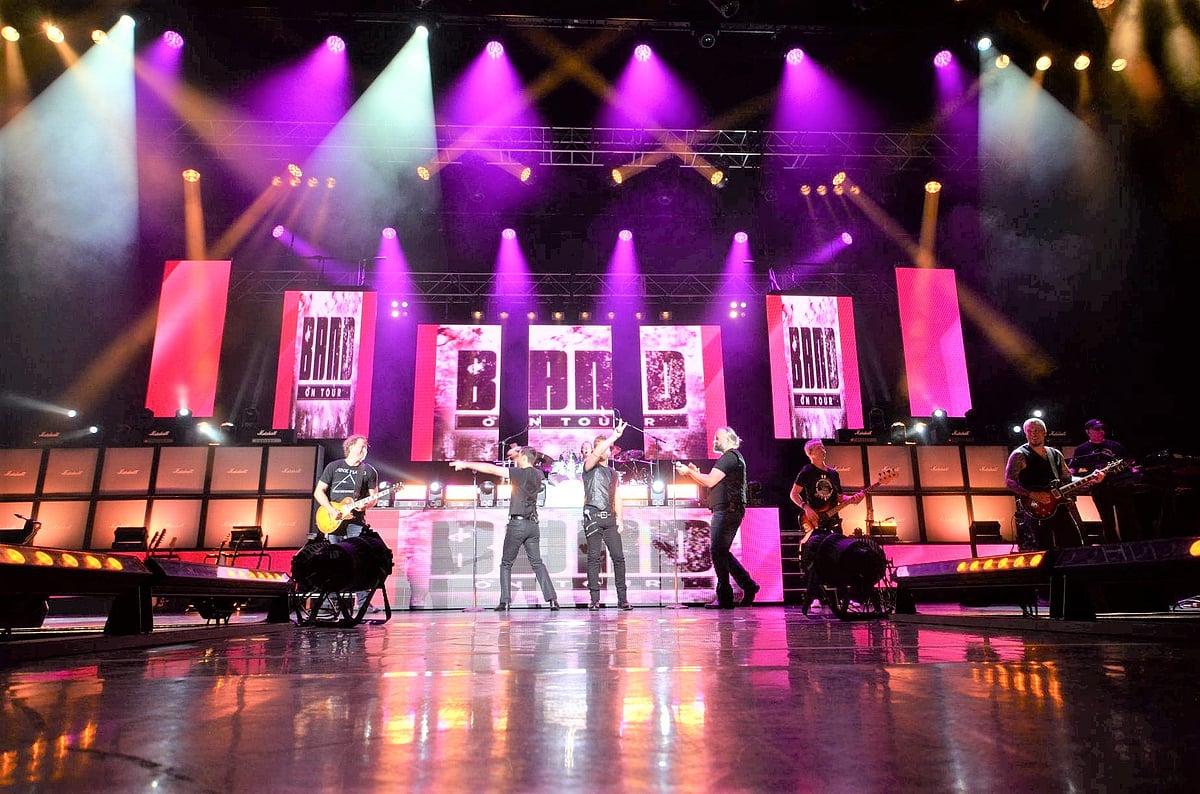 Band on Tour The ‘cover band’ concept hits the Big Time at Tropicana