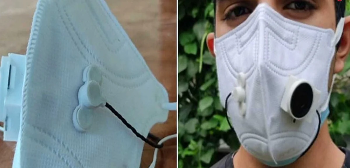 மாஸ்க் அணிந்தால் பேச முடியவில்லையா? மைக், ஸ்பீக்கருடன் ஒரு மாஸ்க்!