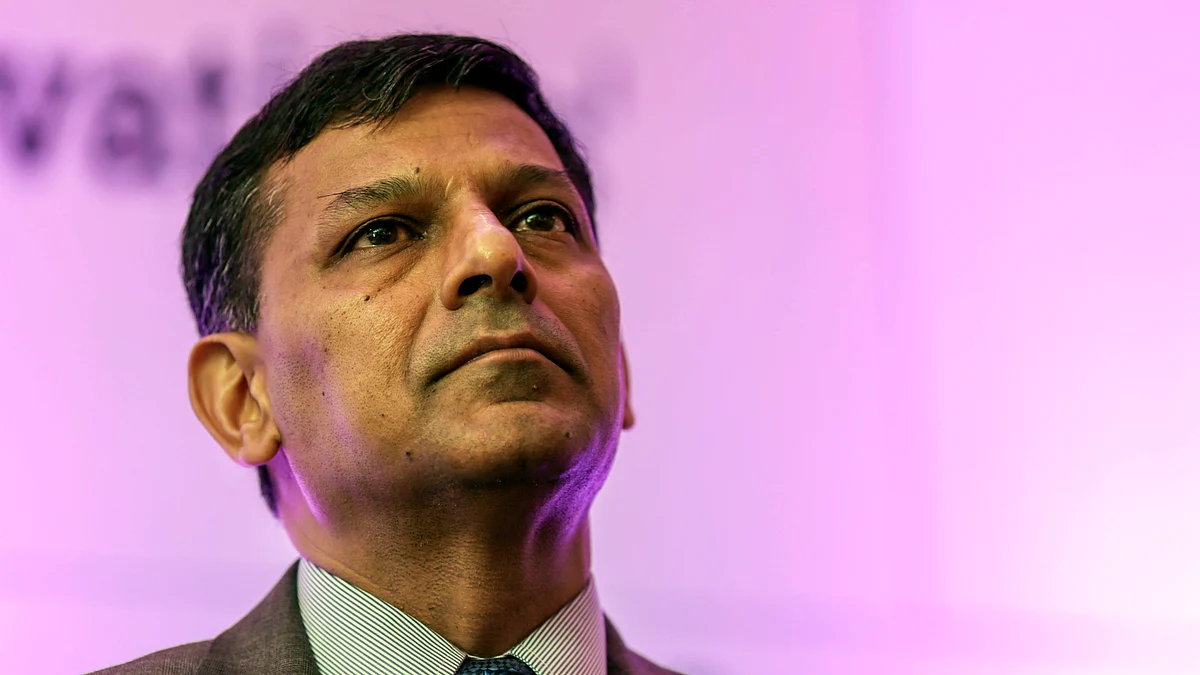 Raghuram Rajan, governor of the Reserve of India (Photographer: Dhiraj Singh/Bloomberg)
