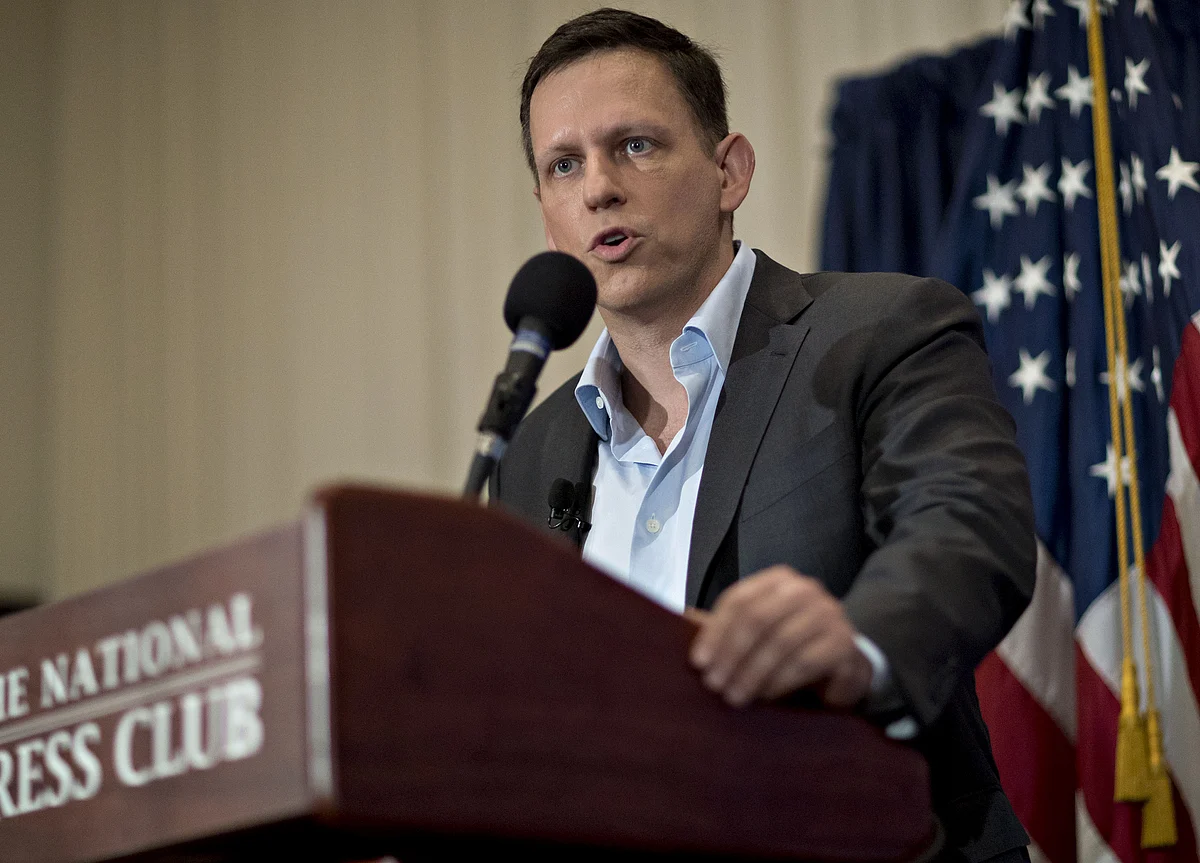 Peter Thiel Urges U.S. Probe of Google’s ‘Seemingly Treasonous’ Acts