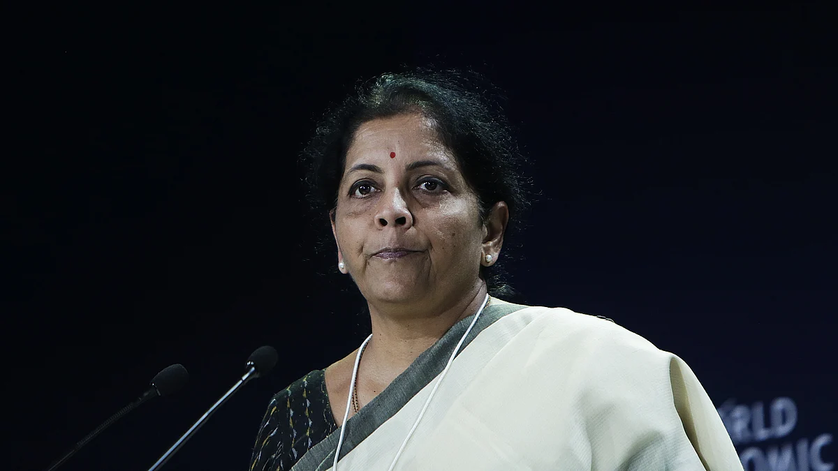 Nirmala Sitharaman, India’s minister of state for commerce (Photographer: Anindito Mukherjee/Bloomberg)