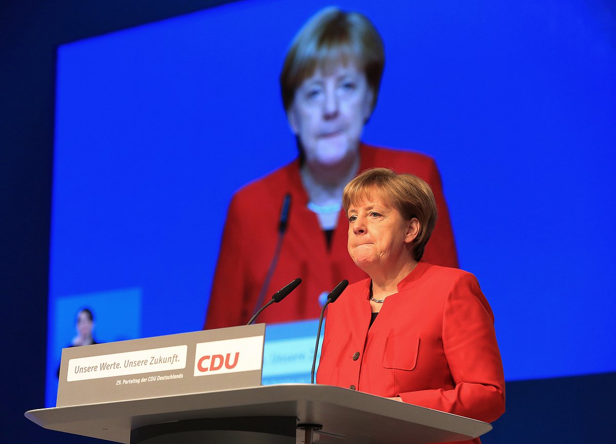 Merkel Urges Europe to Step Up in Trump’s New World Order