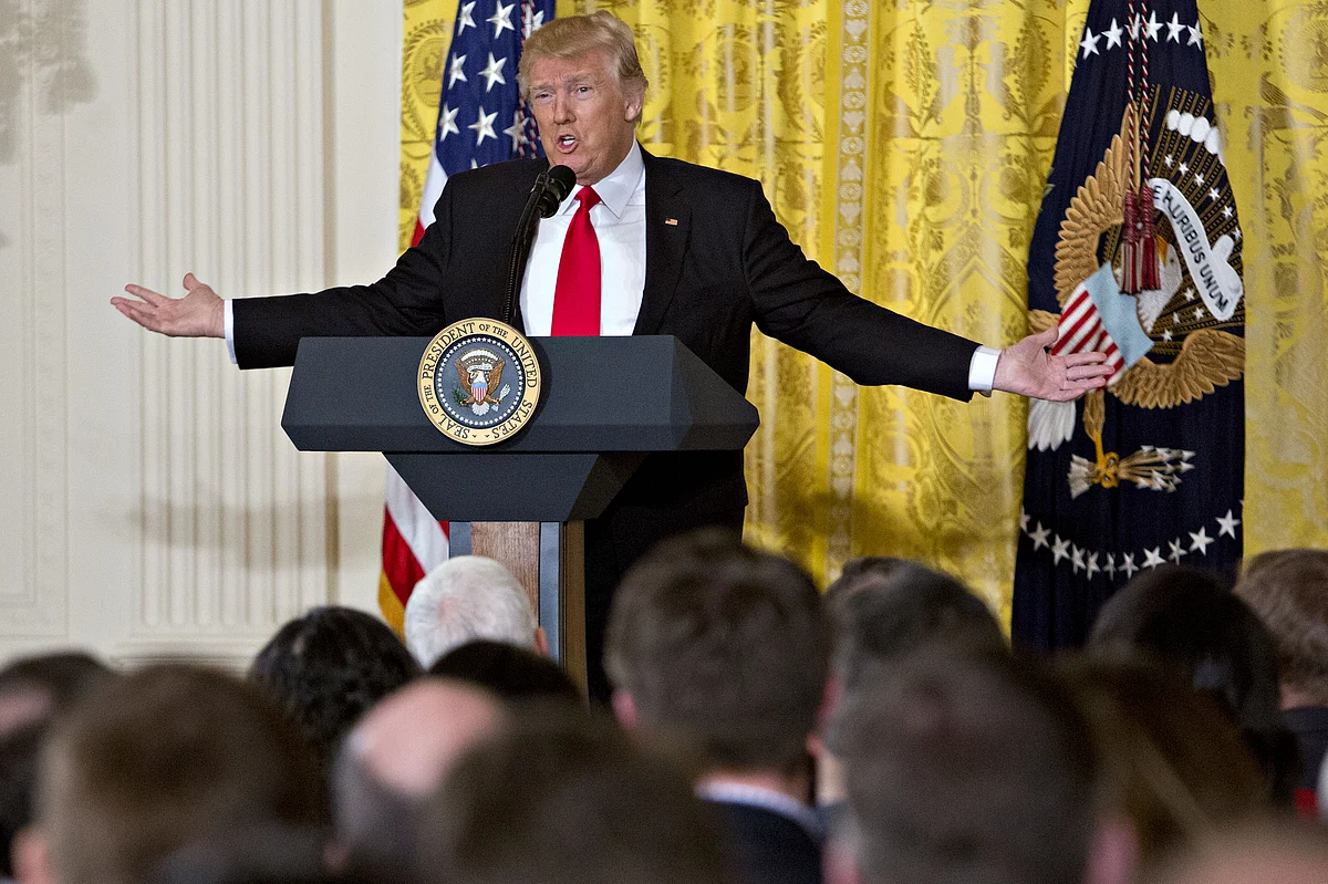 The Spectacle of Trump Acting Presidential