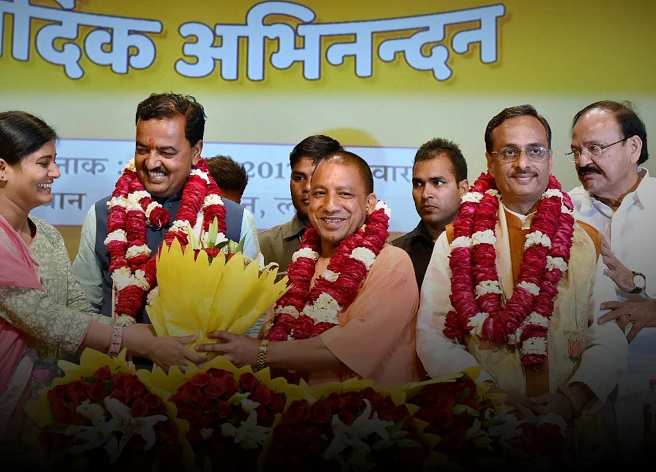 Yogi Adityanath Takes Over As Chief Minister Of Uttar Pradesh