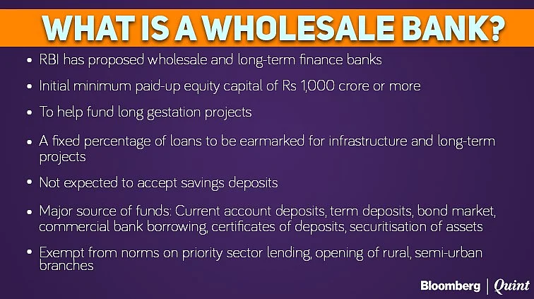 RBI Seeks To Bridge Infrastructure Funding Gap With New ‘Wholesale’ Banks