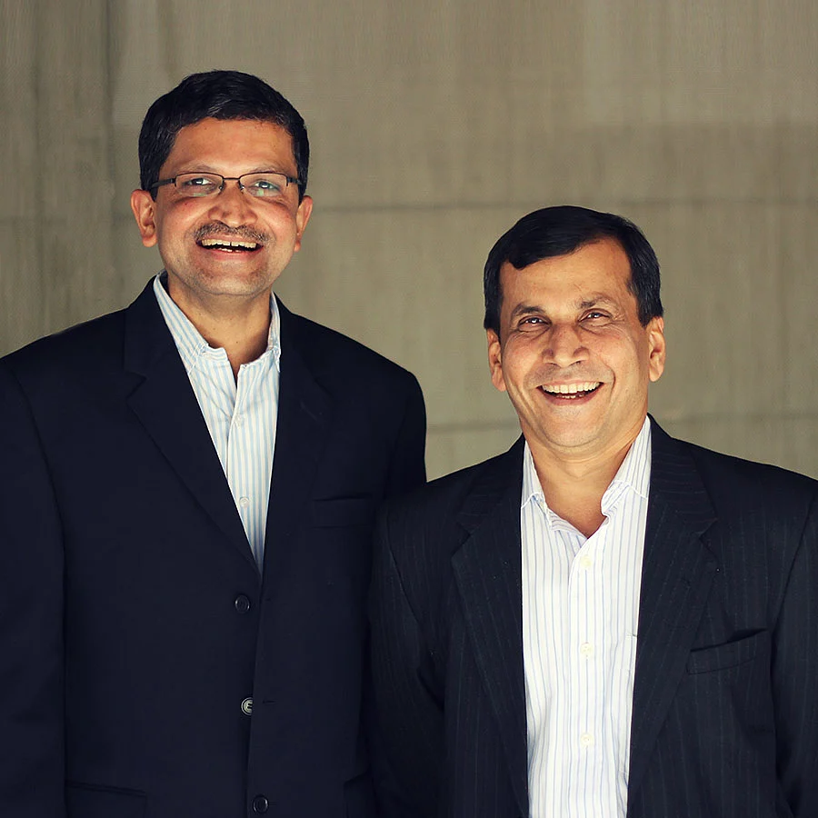 Brahmanand Hegde and Ramakrishna Nisthala Vistaar, founders of Vistaar Finance (Source: Vistaar Finance)