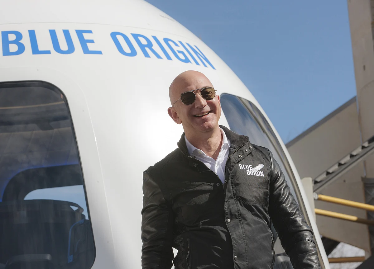Jeff Bezos Plans to Travel to Space on Blue Origin Flight