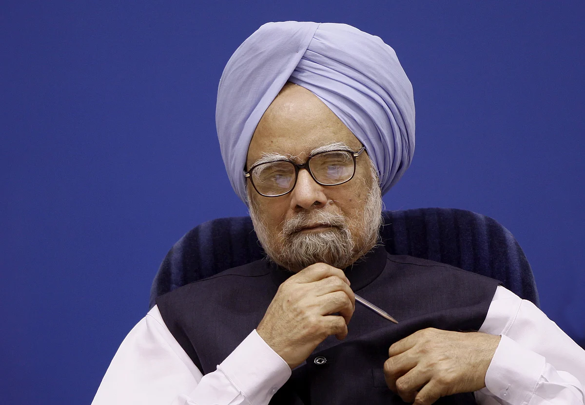 Manmohan Singh, then prime minister of India, attends a conference in New Delhi, India, on November 1, 2010. (Photographer: Pankaj Nangia/Bloomberg)