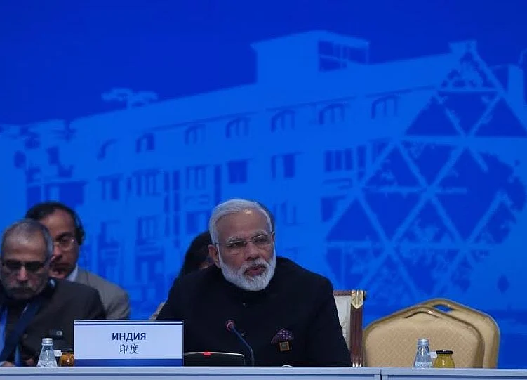 SCO Summit Live: Modi Talks Terror as Sharif Listens On