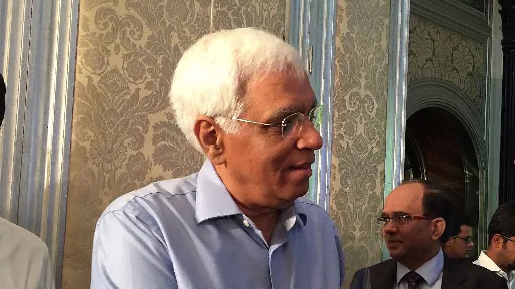 D K Sikri, Chairman, Competition Commission of India at a CII event in Mumbai. (Image: BloombergQuint)