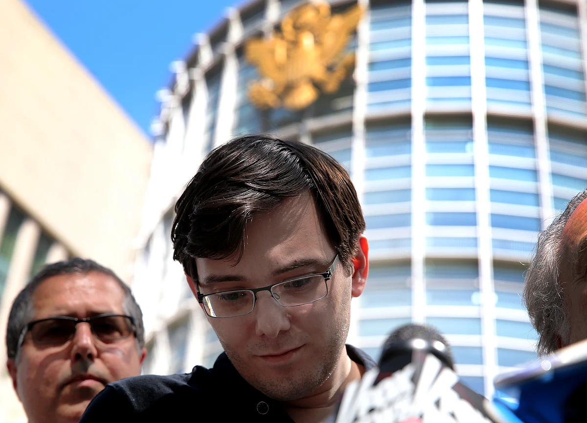 Martin Shkreli Weeps, Tells Sentencing Judge: `This Is My Fault'