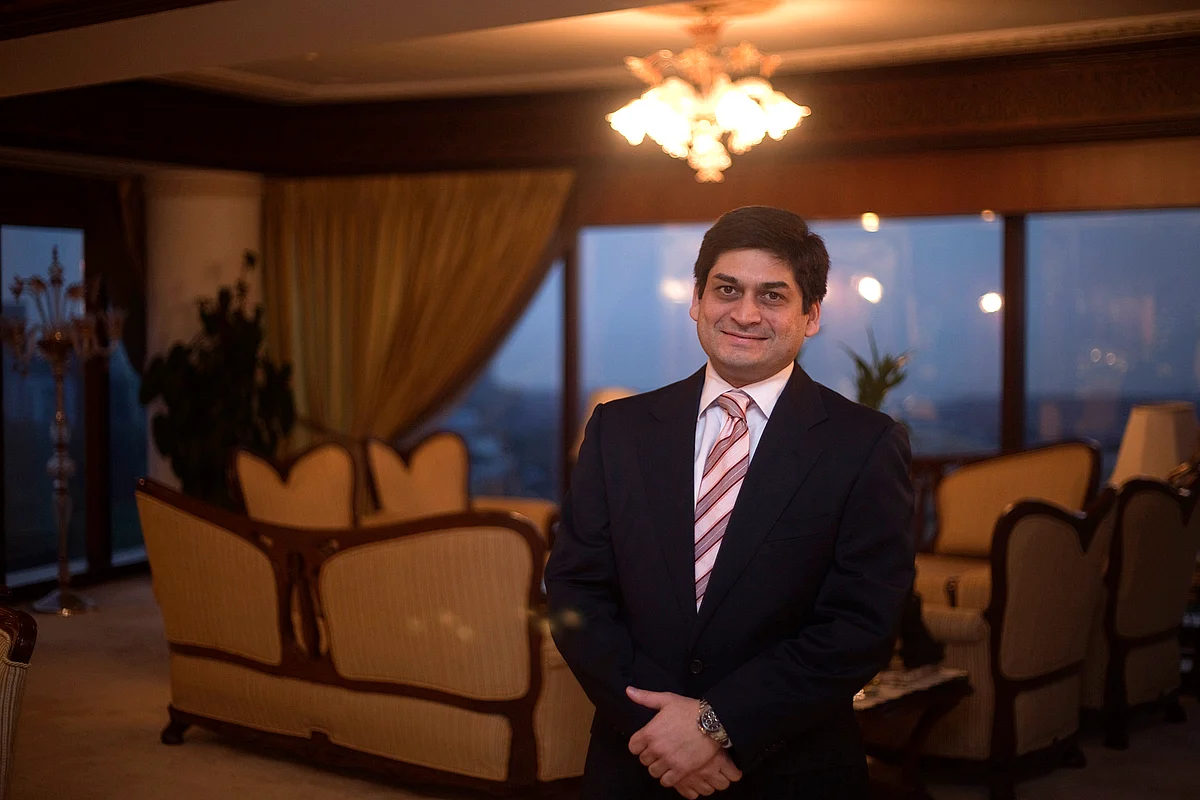 Prashant Ruia, chief executive officer of the Essar Group (Photographer: Prashanth Vishwanathan/Bloomberg)