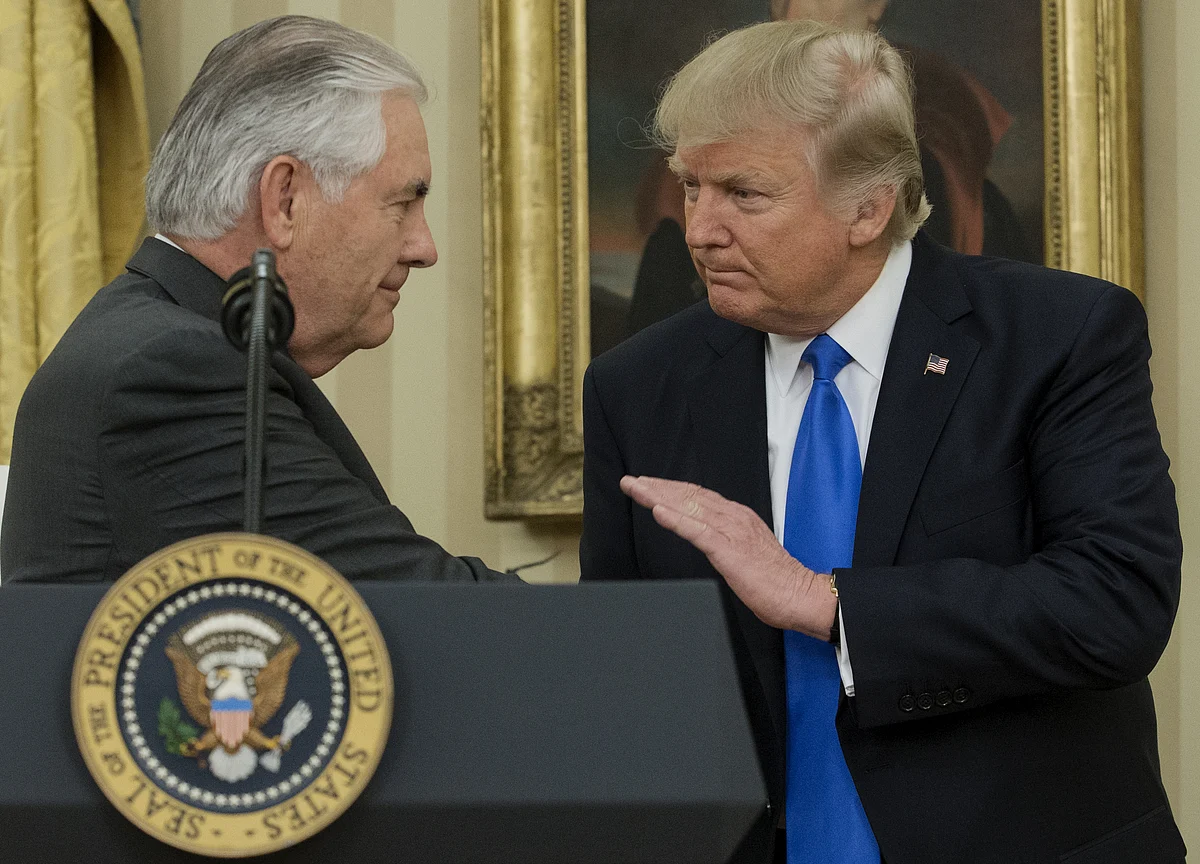 Trump Rejects Reports That Tillerson Is Being Ousted From State