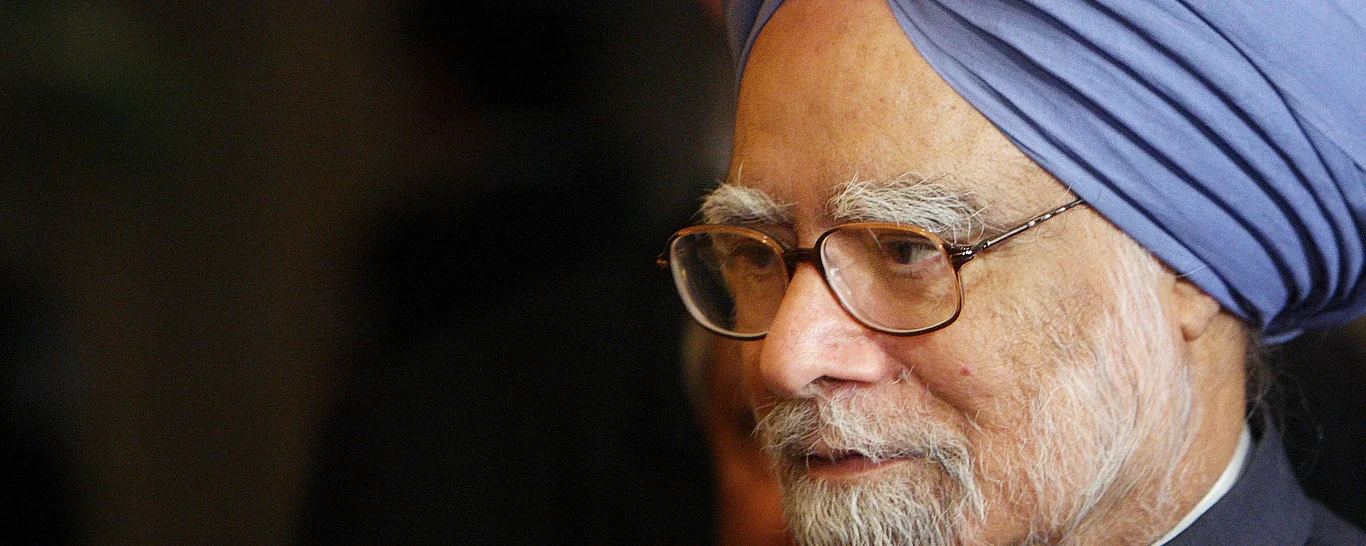 Manmohan Singh, then India’s Prime Minister, in Tokyo, Japan, on October 22, 2008. (Photographer: Tomohiro Ohsumi/Bloomberg News)