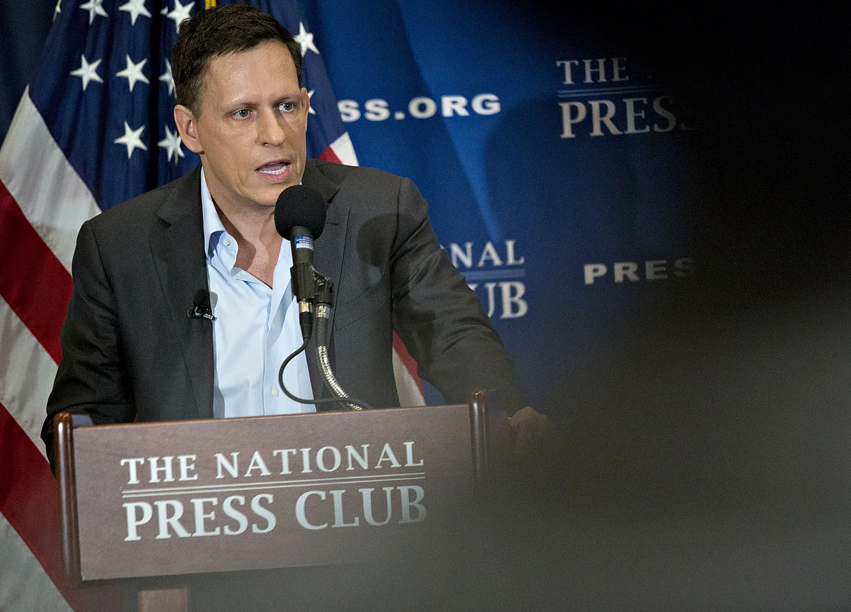 Google Critic Thiel Gave Money to Official Probing Search Giant