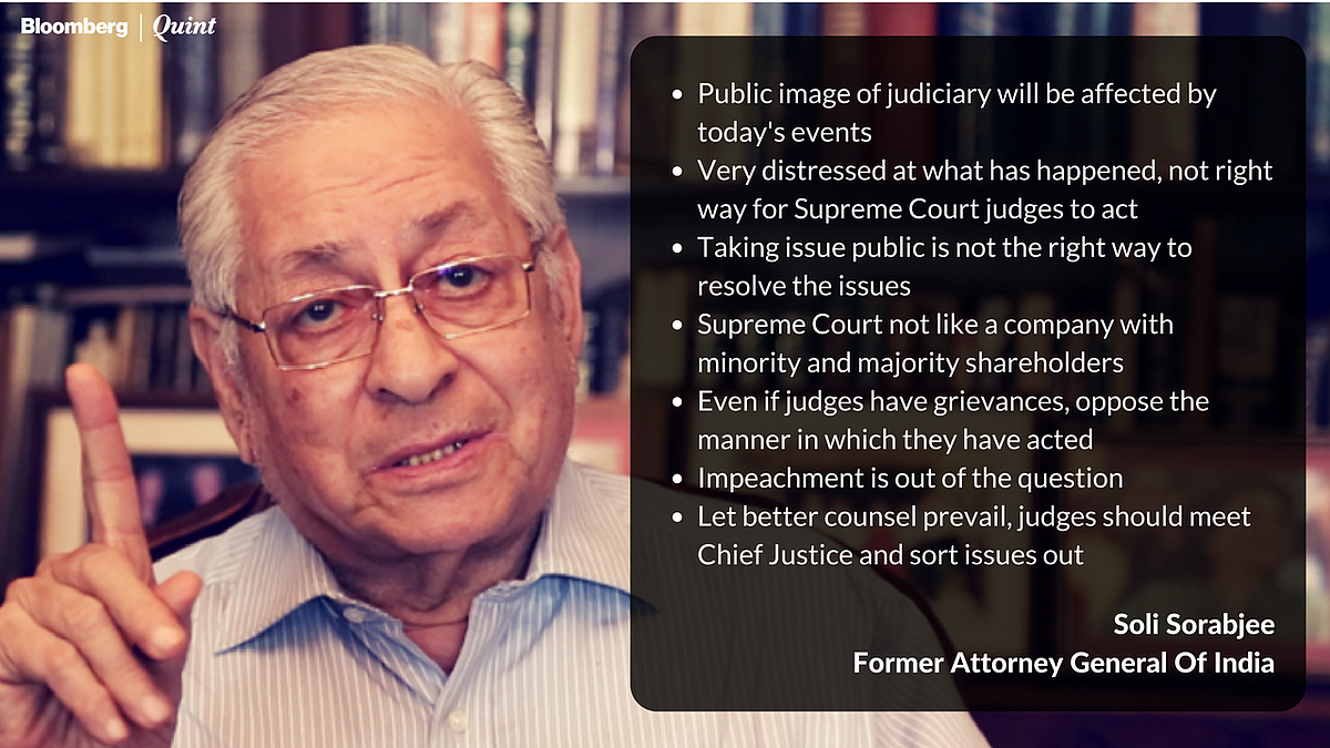 Supreme Court In Turmoil After Four Judges Speak Out Against Chief Justice Of India