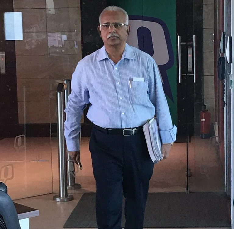 Whistleblower and investor Arvind Gupta. (Photographer: Vijendra Singh/The Quint) 