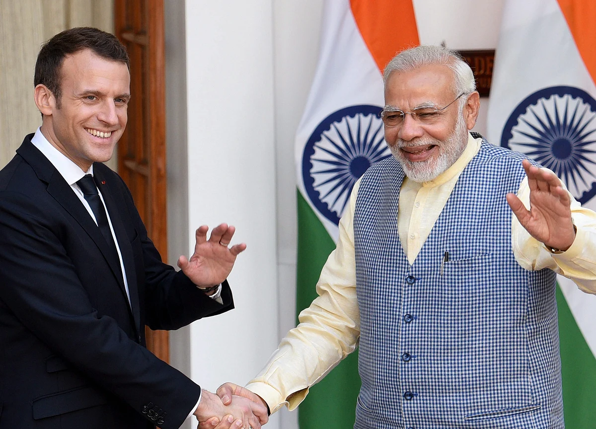 PM Modi Holds Talks With French President Macron
