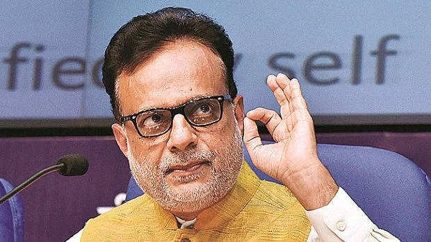 File photo of Finance Secretary Hasmukh Adhia.